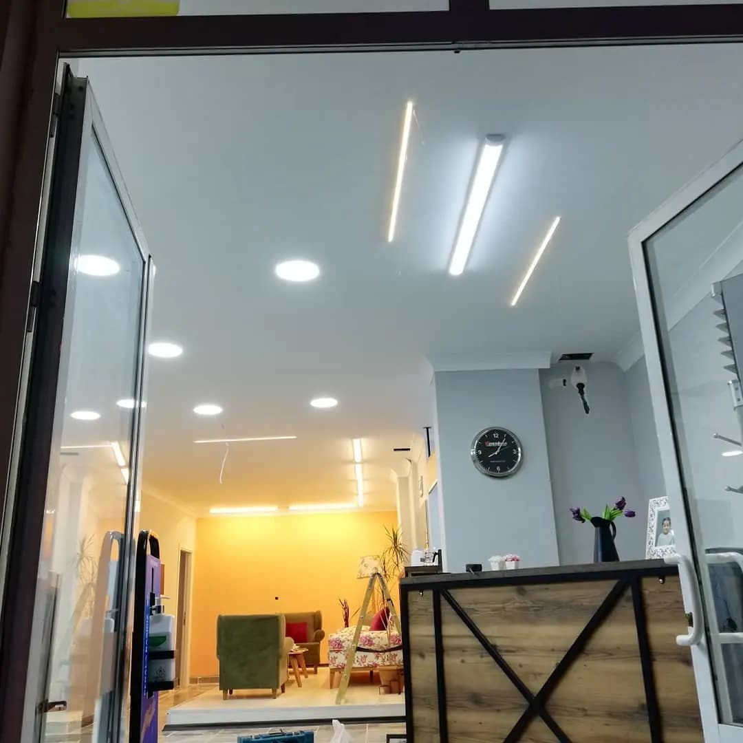 Seher Elektrik tarafından tamamlanan elektrik ve aydınlatma uygulaması 7