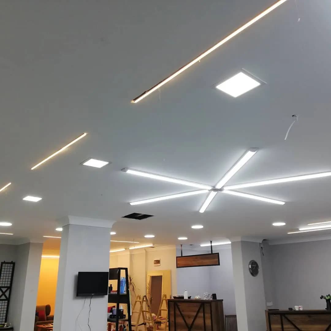 Seher Elektrik tarafından tamamlanan elektrik ve aydınlatma uygulaması 9